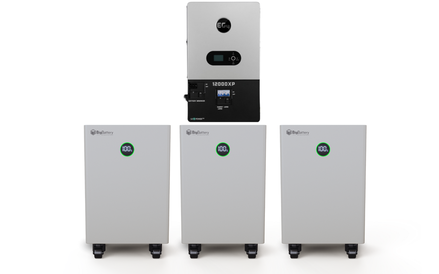 3x Nexus + EG4 12000XP V2 Off-Grid Inverter