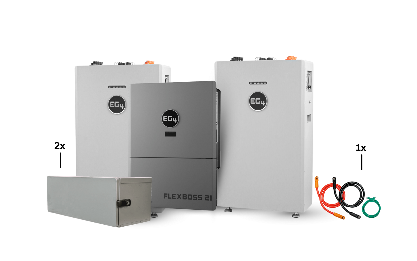2x EG4 WallMount 314Ah All-Weather Battery + FLEXBOSS21