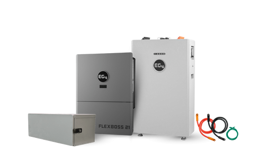 EG4 WallMount 314Ah All-Weather Battery + FLEXBOSS21