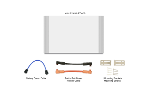 3x Big Battery ETHOS Battery & 6000XP Inverter | 5.12–30.72kWh | Off- Grid System