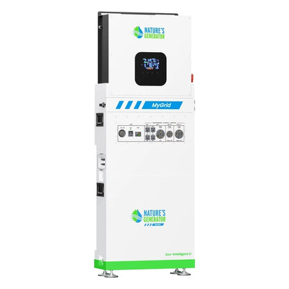 MyGrid 10,000 Watt Solar Generator Whole Home 12 Panel Kit