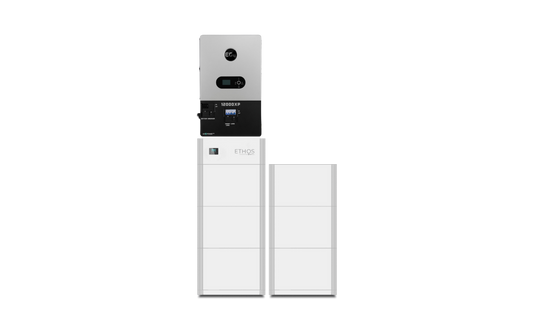 6x BigBattery ETHOS Battery & 12000XP V2 Inverter | 10.24– 92.16kWh | Off- Grid System
