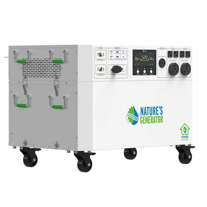 Powerhouse V2 Whole Home Solar Generator (Powerhouse + 4x 410 Watt Solar Panels)