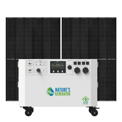 Powerhouse V2 Whole Home Solar Generator (Powerhouse + Powerpod + 4x 410 Watt Rigid Solar Panels)