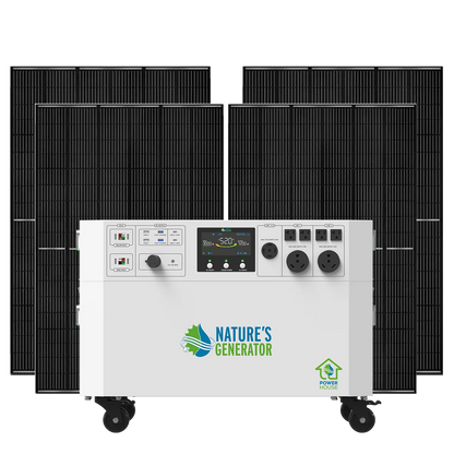 Powerhouse V2 Whole Home Solar Generator (Powerhouse + Powerpod + 4x 410 Watt Rigid Solar Panels)