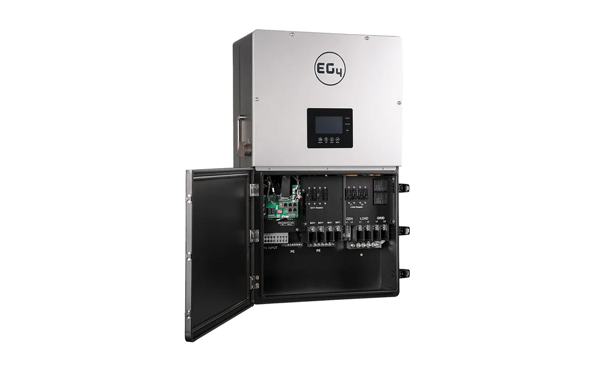 12x ETHOS Battery & 3x 18kPV Hybrid Inverter (ESS) | UL9540 | Grid-Tied Home Solar System (18kW PV)