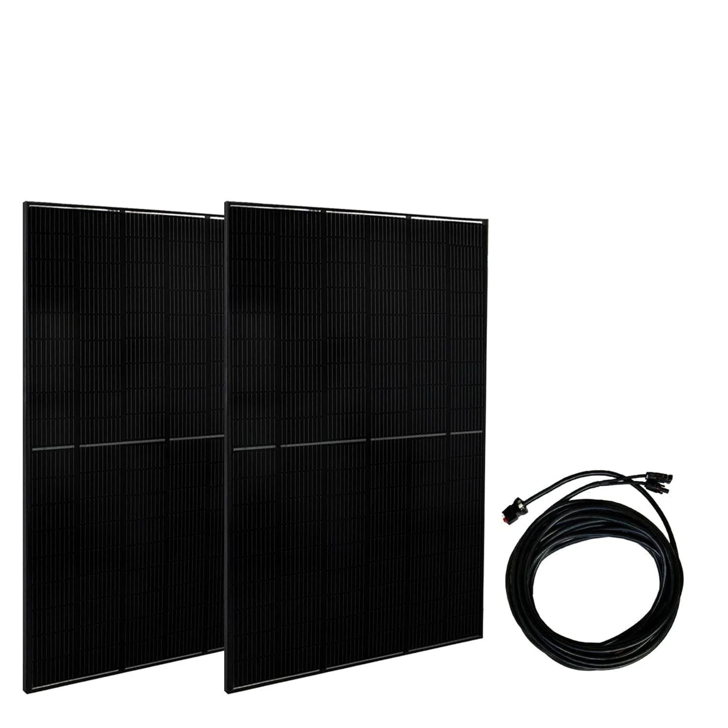 Nature's Generator Elite - Gold System (2x 100 Watt Rigid Solar Panels)